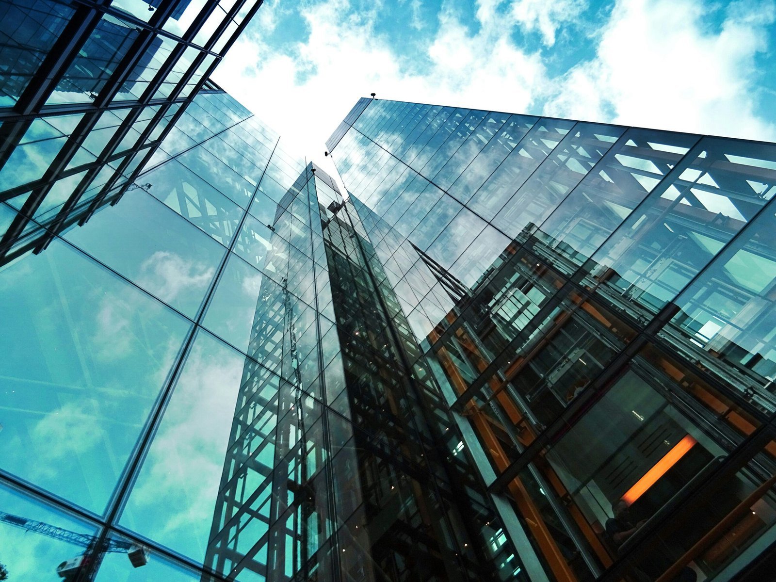 Modern commercial building exterior